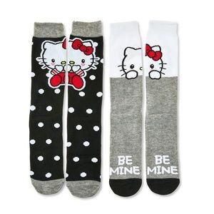 Hello Kitty Valentine’s  Day  Adult Socks New in Heart Box